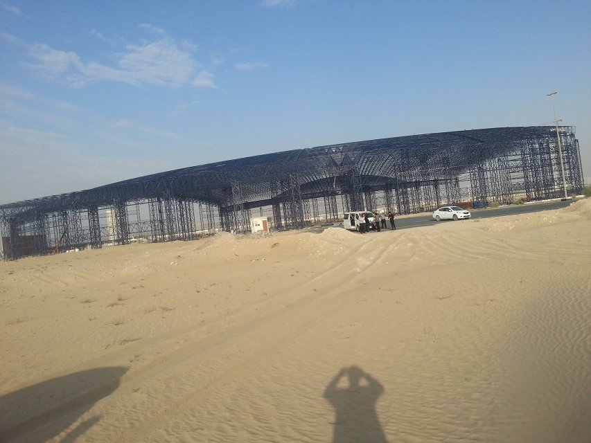 龙井大型场馆网架工程